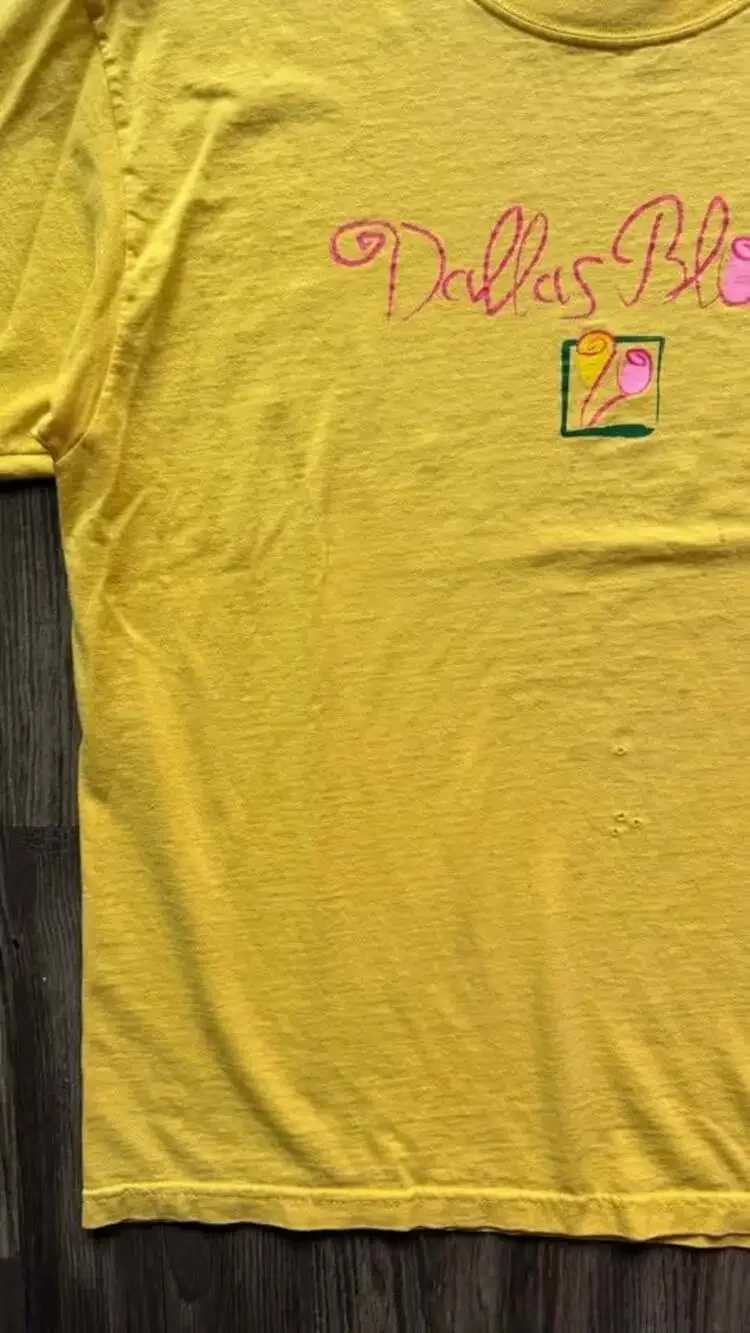 Vintage 90s Dallas Blooms Graphic Tee